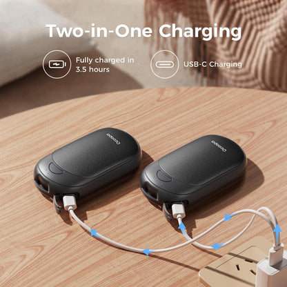 OCOOPA magnetiniai įkraunami rankų šildukai, 2 vnt. 