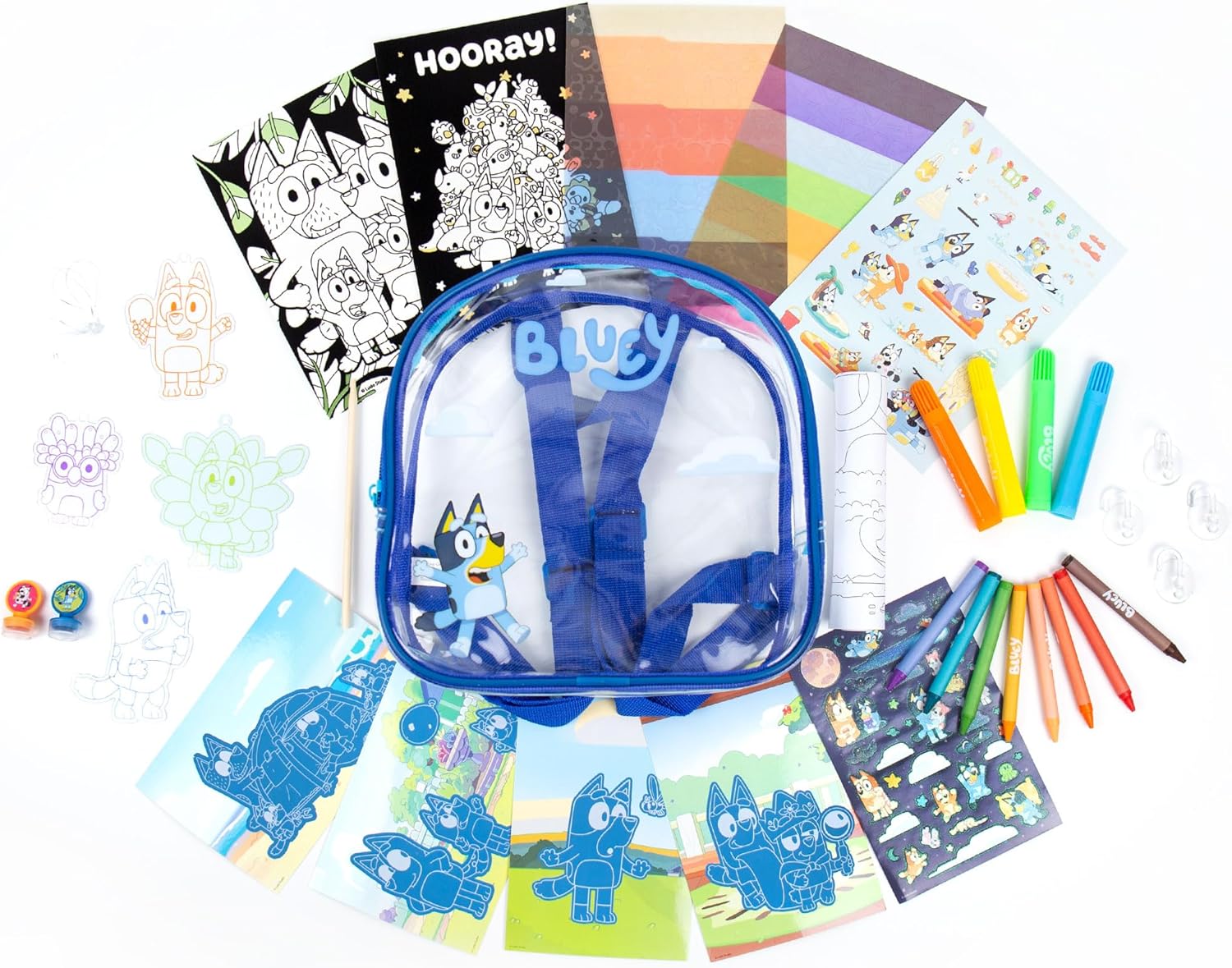 Horizon Group USA Ultimate Activity Backpack kūrybinis veiklų rinkinys kuprinėje