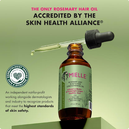 Mielle Organics plaukų ir galvos odos stiprinamasis aliejus, 59 ml