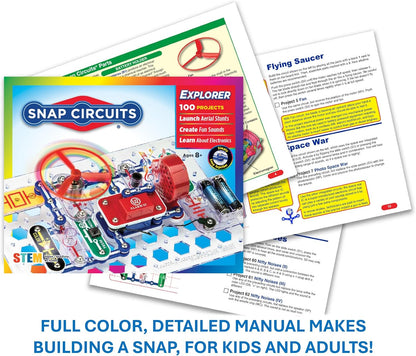 Snap Circuits Jr. elektronikos pažinimo rinkinys