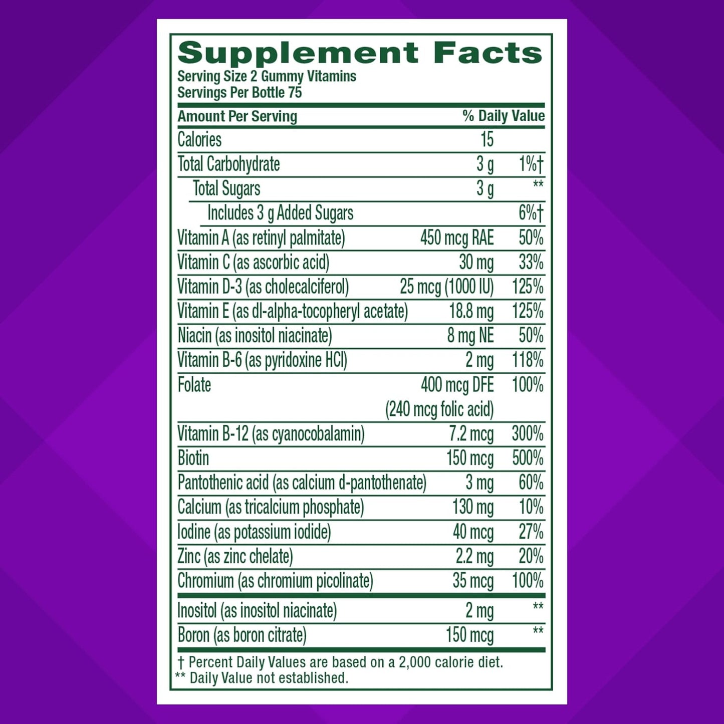 Vitafusion multivitaminai guminukai moterims