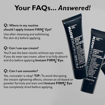 Peter Thomas Roth Instant FIRMx Temporary Eye Tightener paakių stangrinamasis kremas, 30 ml