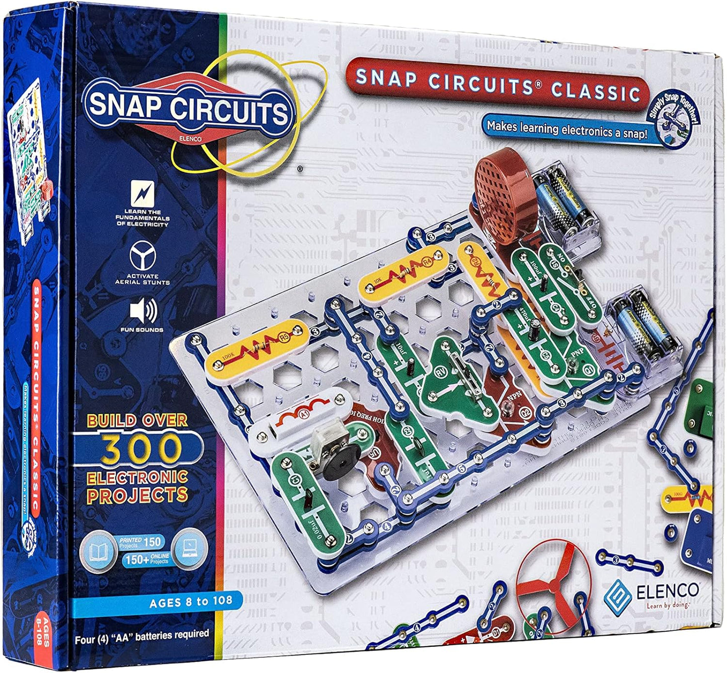 Snap Circuits Jr. elektronikos pažinimo rinkinys