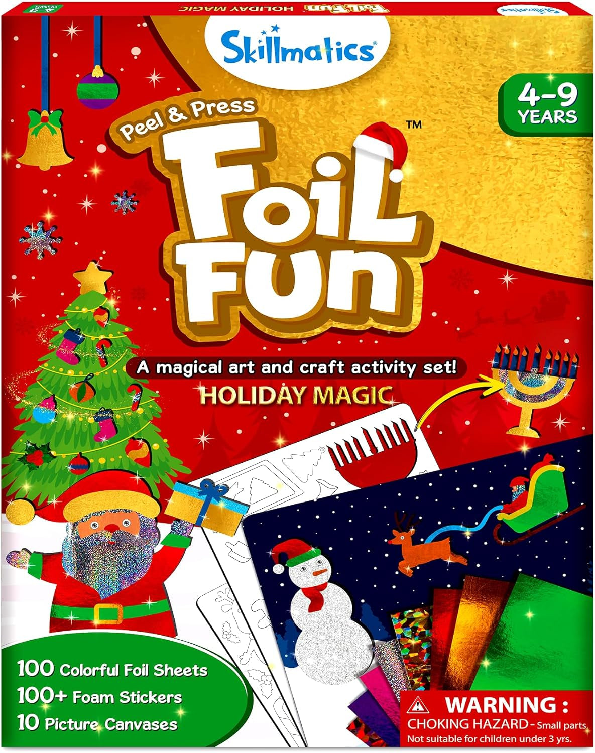 Skillmatics Foil Fun kūrybinis folijos meno rinkinys
