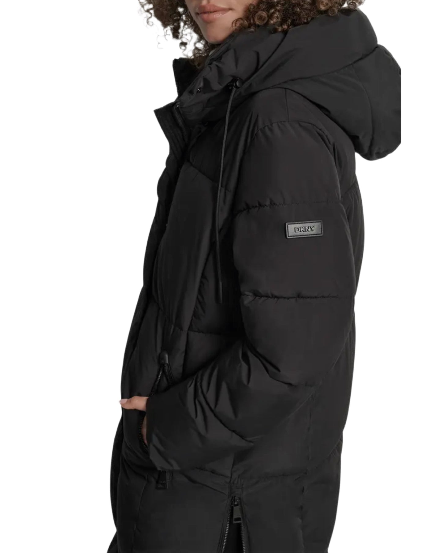 DKNY Box ilgas paltas