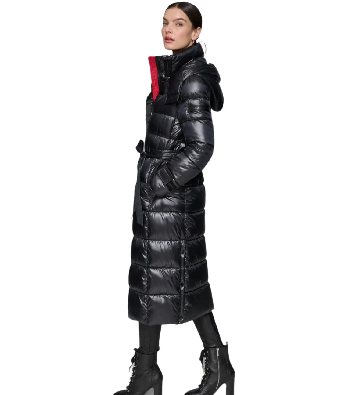 Karl Lagerfeld moteriškas ilgas paltas